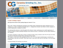Tablet Screenshot of ceramicsgrinding.com